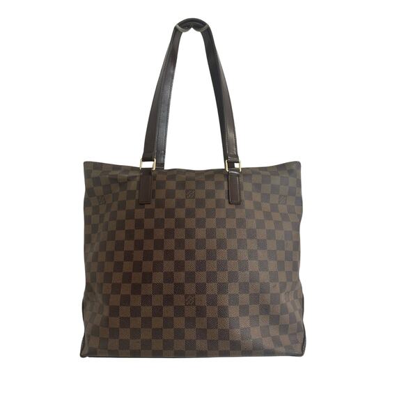 Preloved Louis Vuitton Caba Mezzo Tote bag Damier Brown - Picture 1 of 10